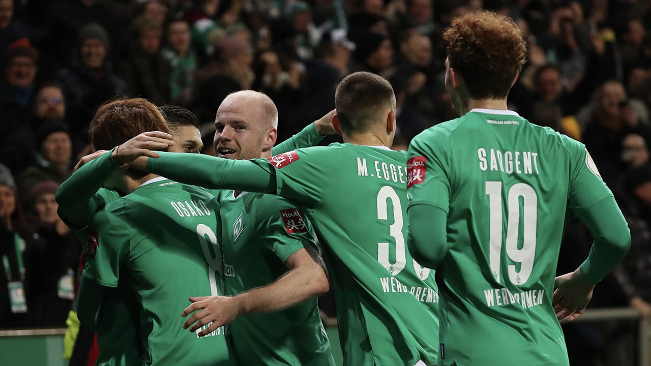 Werder Bremen verrast Borussia Dortmund in Duitse beker