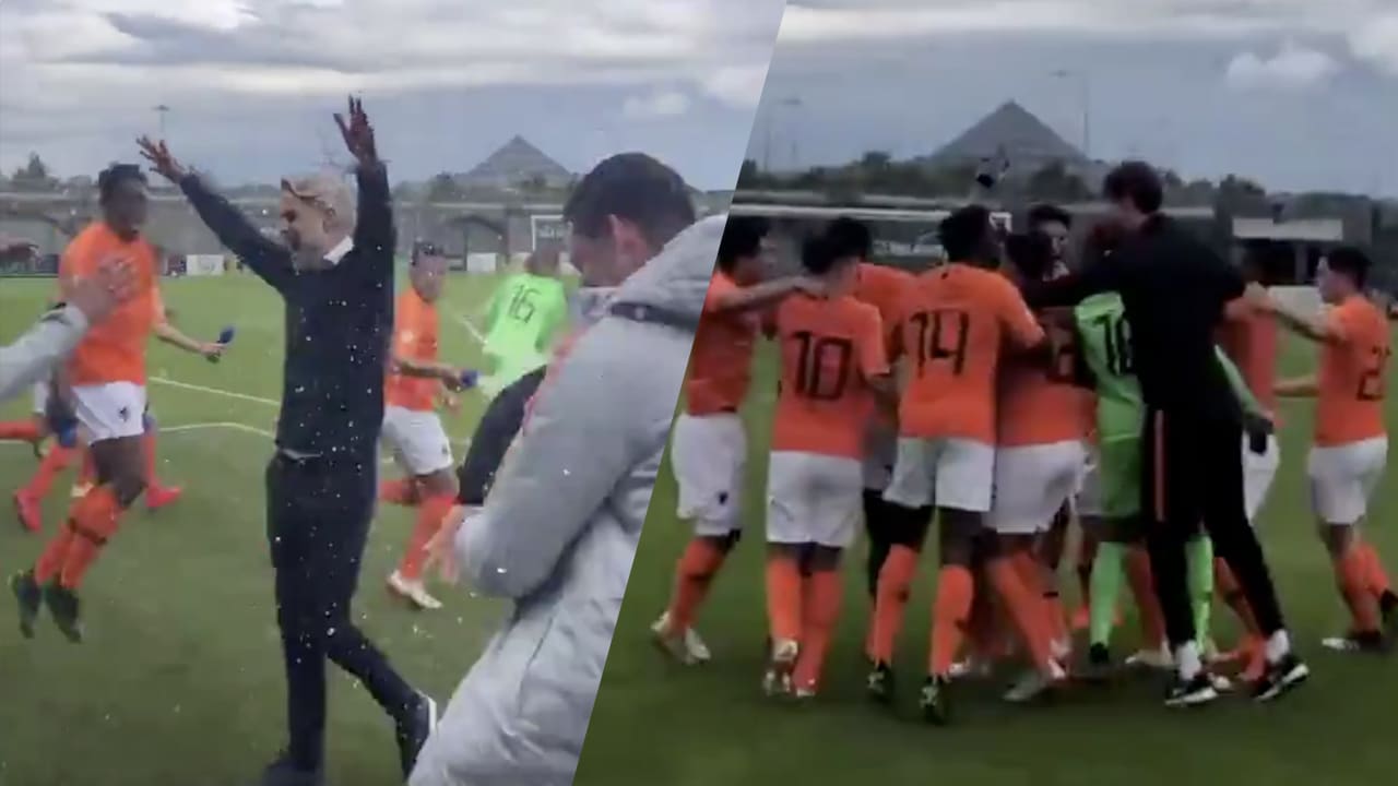 Mooie beelden na prolongatie EK-titel Oranje onder 17