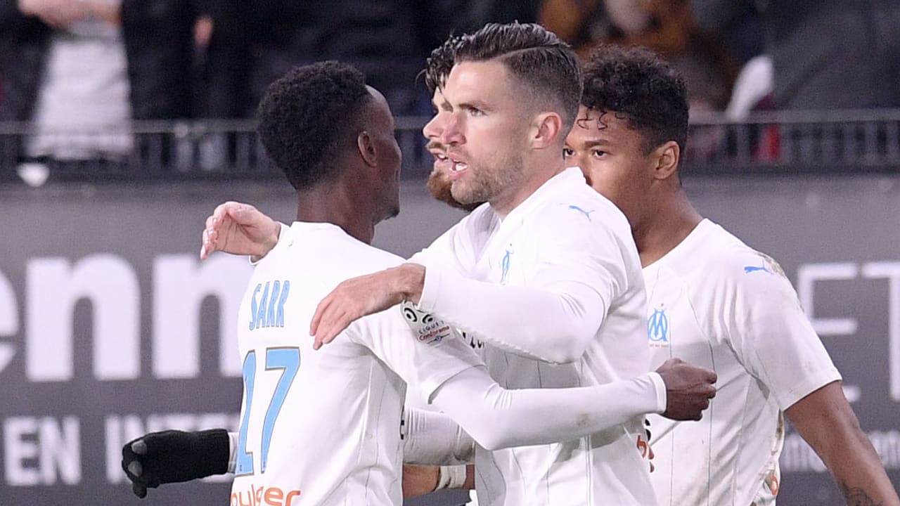 Invaller Strootman schiet Olympique Marseille naar winst