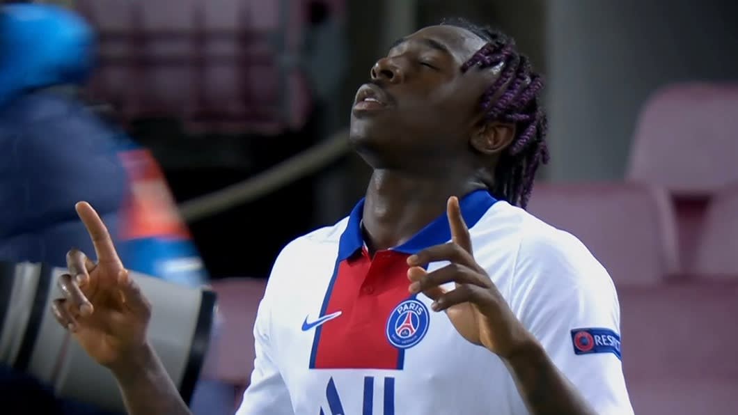 PSG waarschijnlijk zonder Kean in return tegen Barcelona