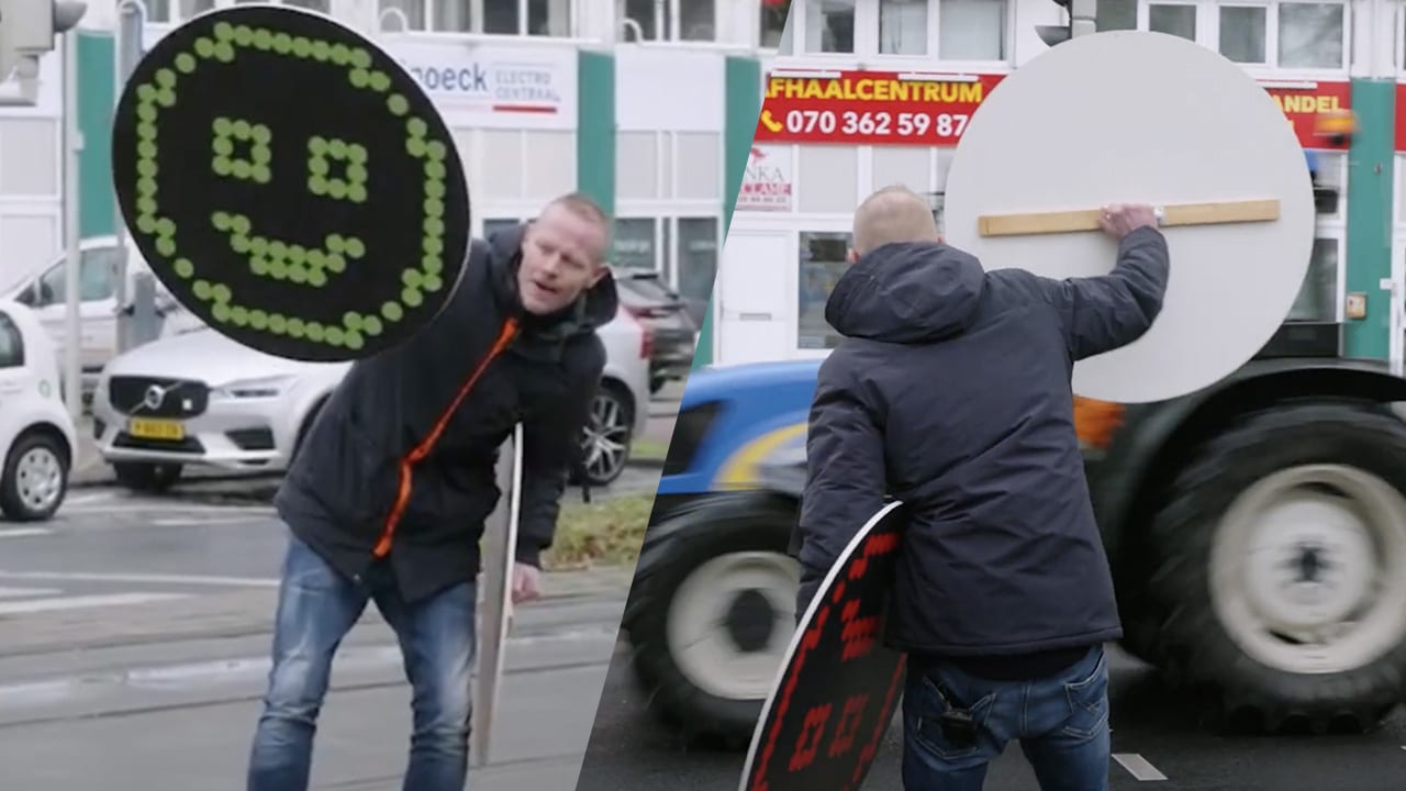 Video: Tom Beugelsdijk waarschuwt hardrijders in Den Haag: 'Rustââââgh!'