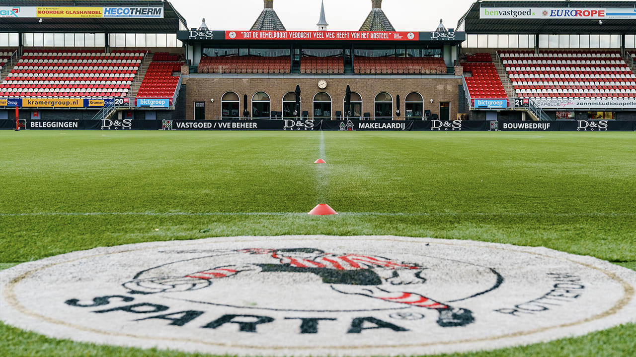 Sparta test met publiek op Kasteel bij oefenwedstrijd
