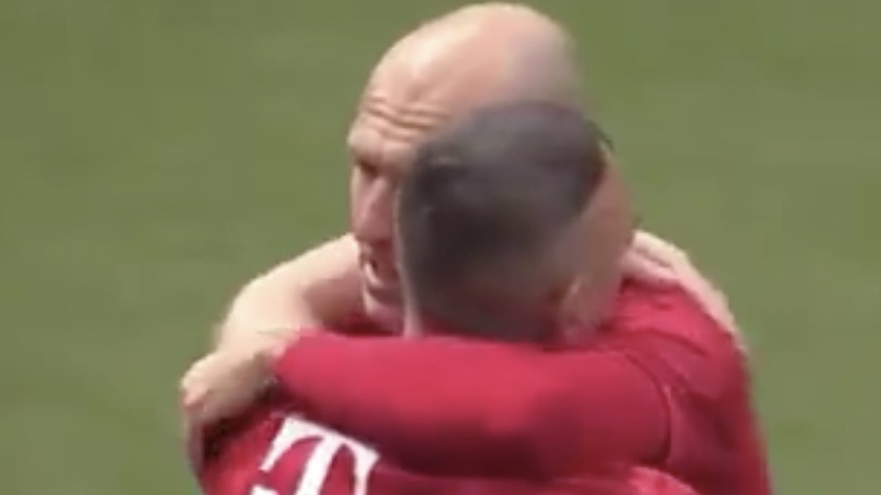Robben in tranen voorafgaand aan laatste thuisduel voor Bayern