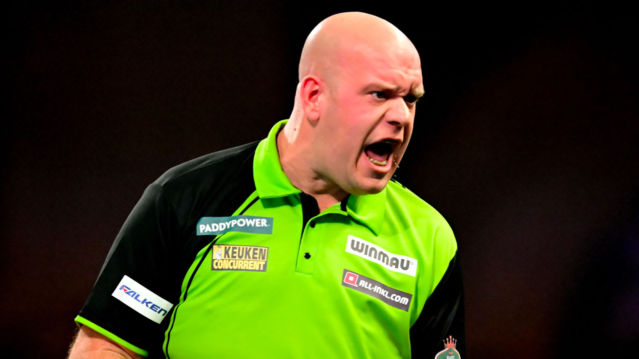 Drievoudig wereldkampioen Van Gerwen naar zevende finale WK darts