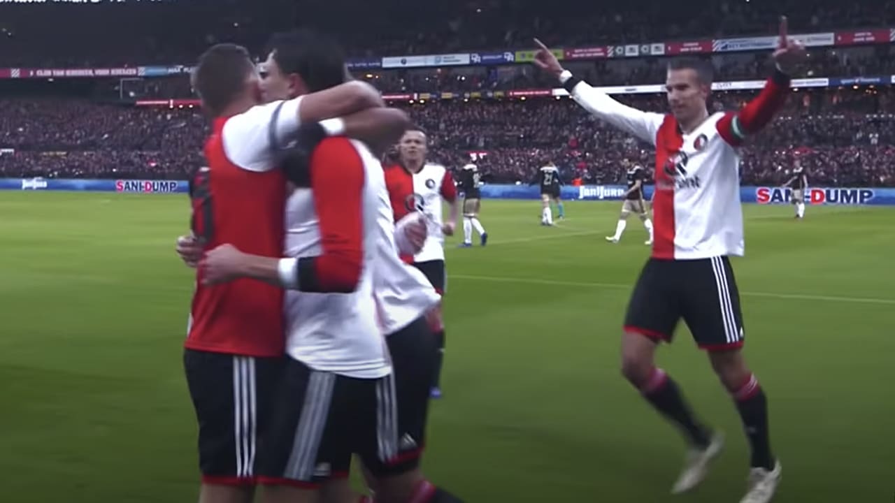 THROWBACK: Feyenoord vernedert Ajax met 6-2 in Klassieker