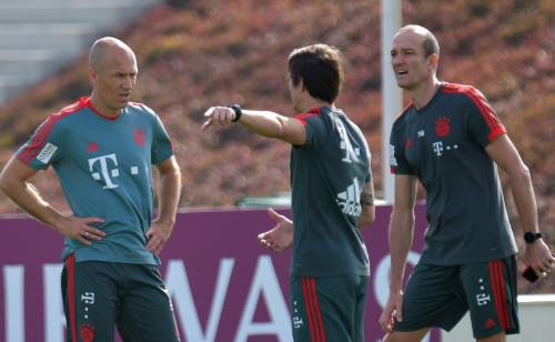 Hardnekkige blessure frustreert Robben