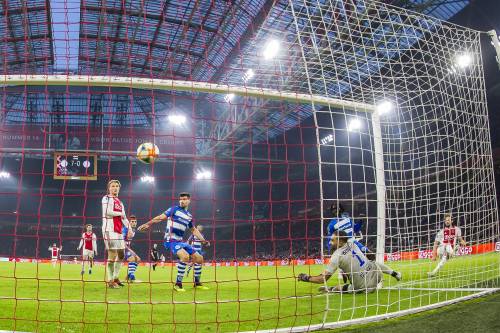 Ten Hag en De Jong genieten van Ajax