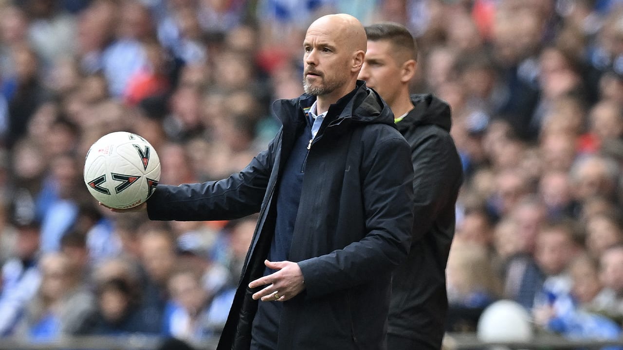 Ten Hag zijn Manchester United krijgt last van treinstakingen tijdens FA Cup-finale