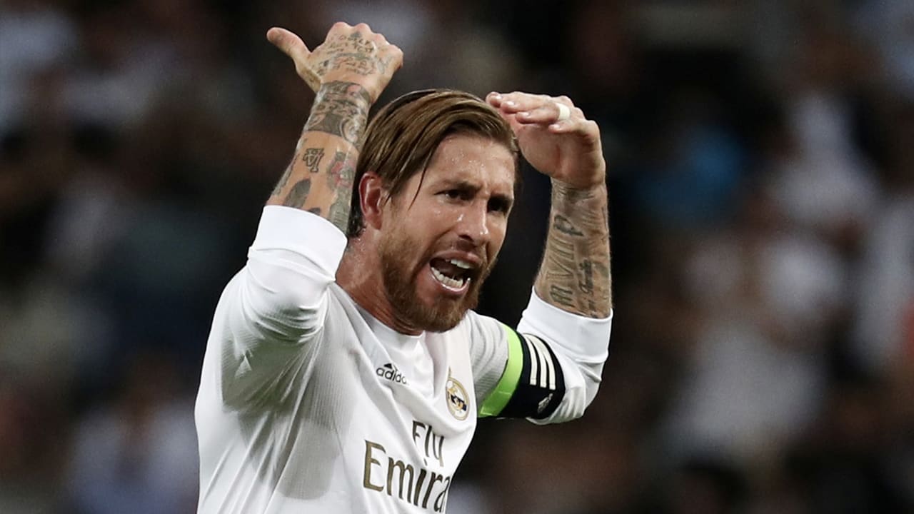 Real Madrid moet aanvoerder Ramos even missen