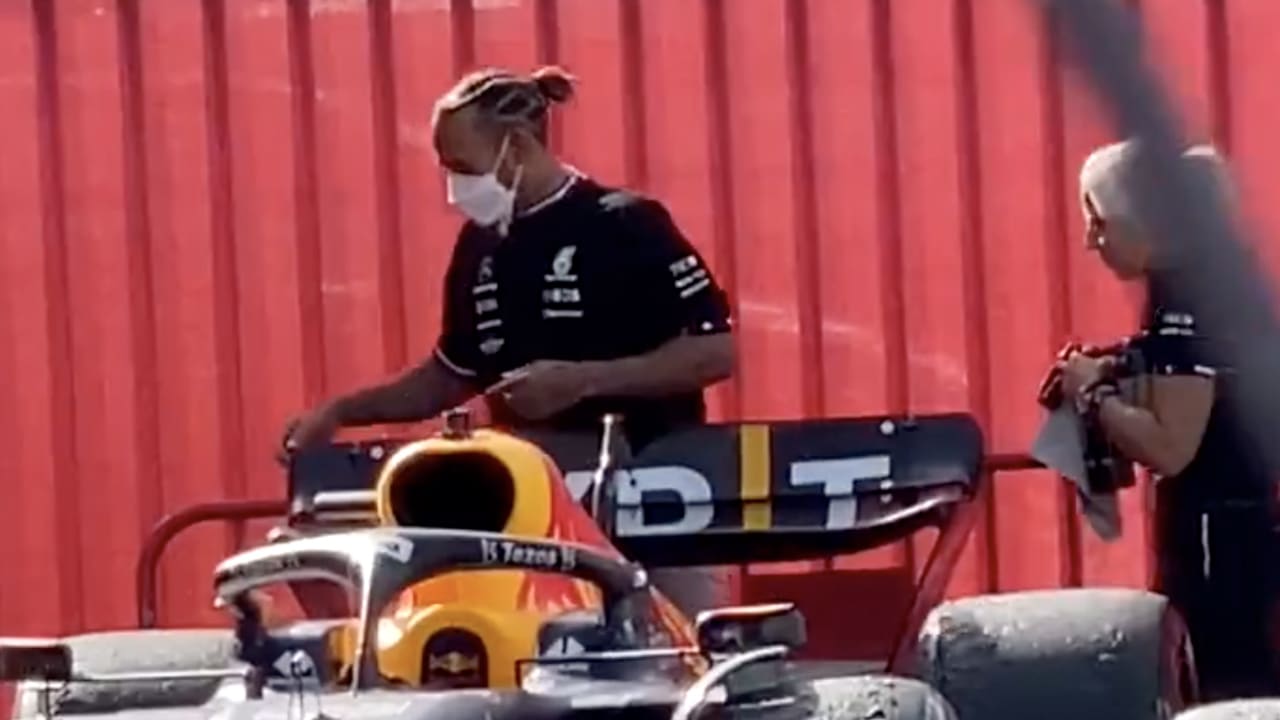 Red Bull vraagt FIA om opheldering na opduiken van opvallende video Lewis Hamilton 