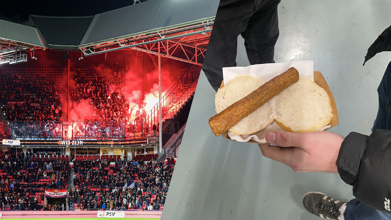 Arsenal-fans uiten kritiek op Nederlandse snacks bij PSV: 'What the f*ck is that'