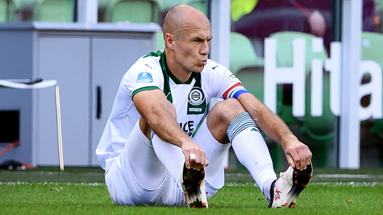 FC Groningen ook bij hervatting seizoen zonder Robben