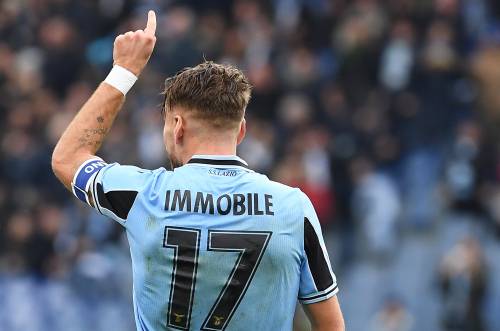 Immobile leidt Lazio met hattrick naar elfde zege op rij