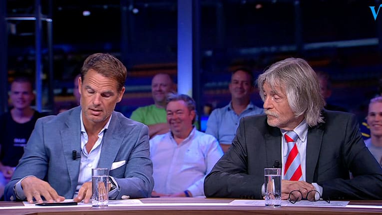 Hélène fopt Frank de Boer: 'Grapje Frank!' 