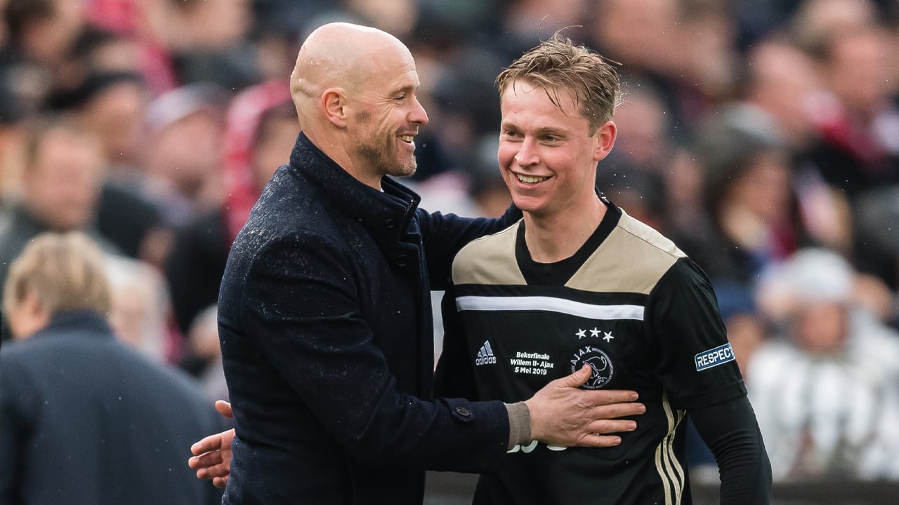 Spaanse media: 'Erik ten Hag en Frenkie de Jong worden herenigd bij Manchester United'