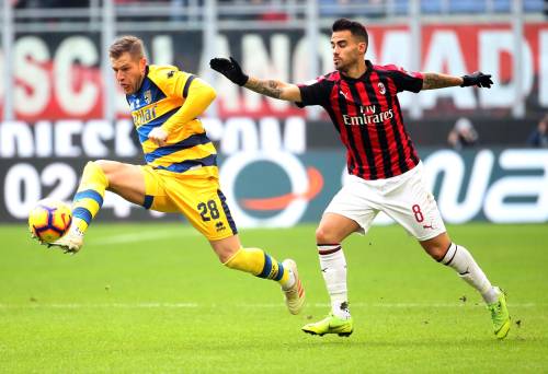 AC Milan slaat aanval Parma af