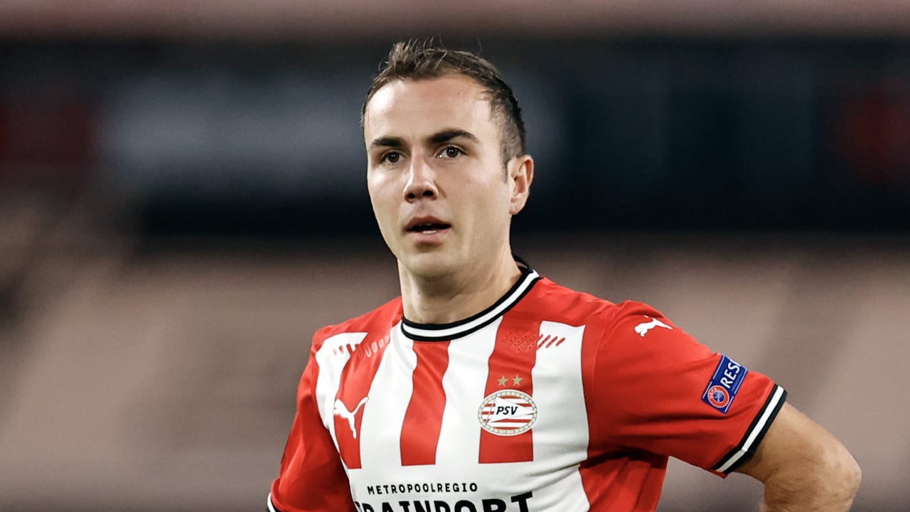 Götze onzeker voor uitduel PSV tegen Vitesse