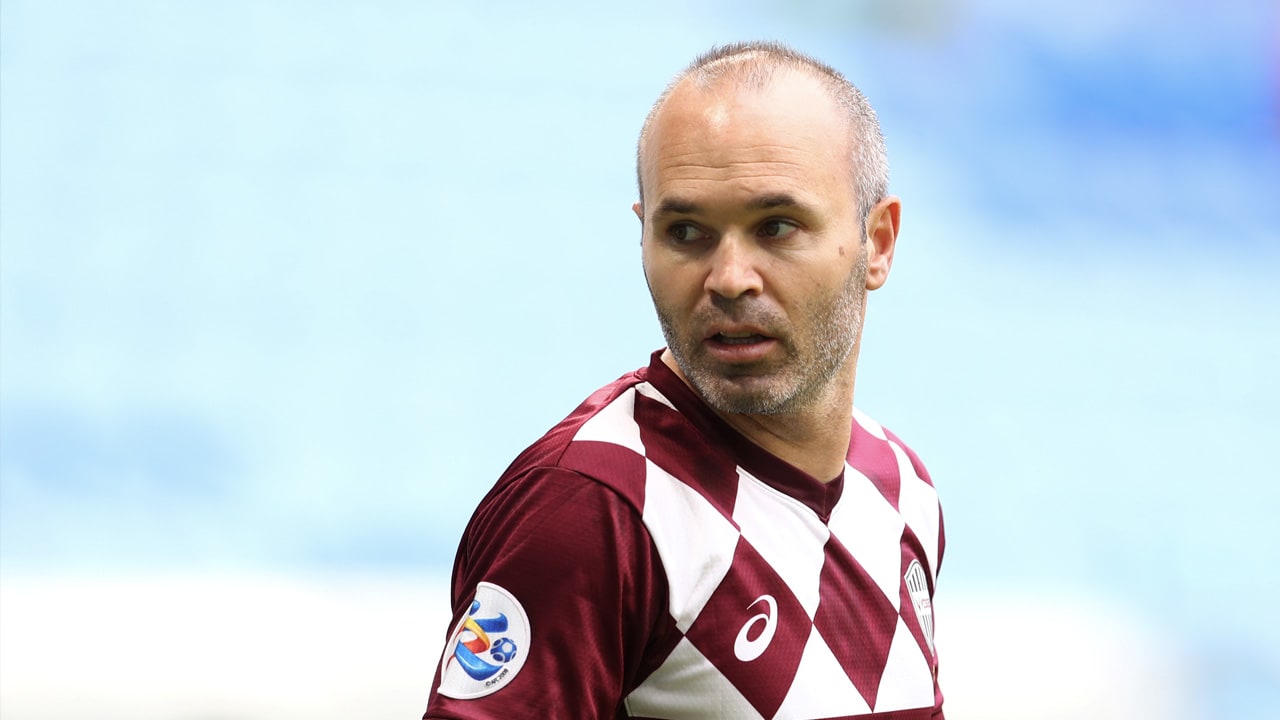 Iniesta maanden uit de roulatie