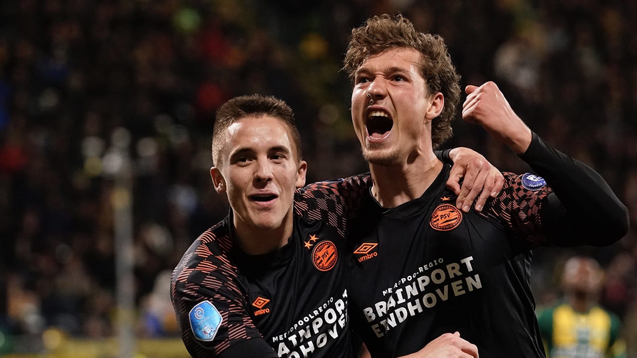 PSV wint na ruim vier maanden competitieduel buiten Eindhoven