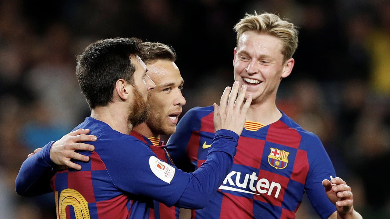 Barcelona loot Real Sociedad in halve finales Spaanse Supercup