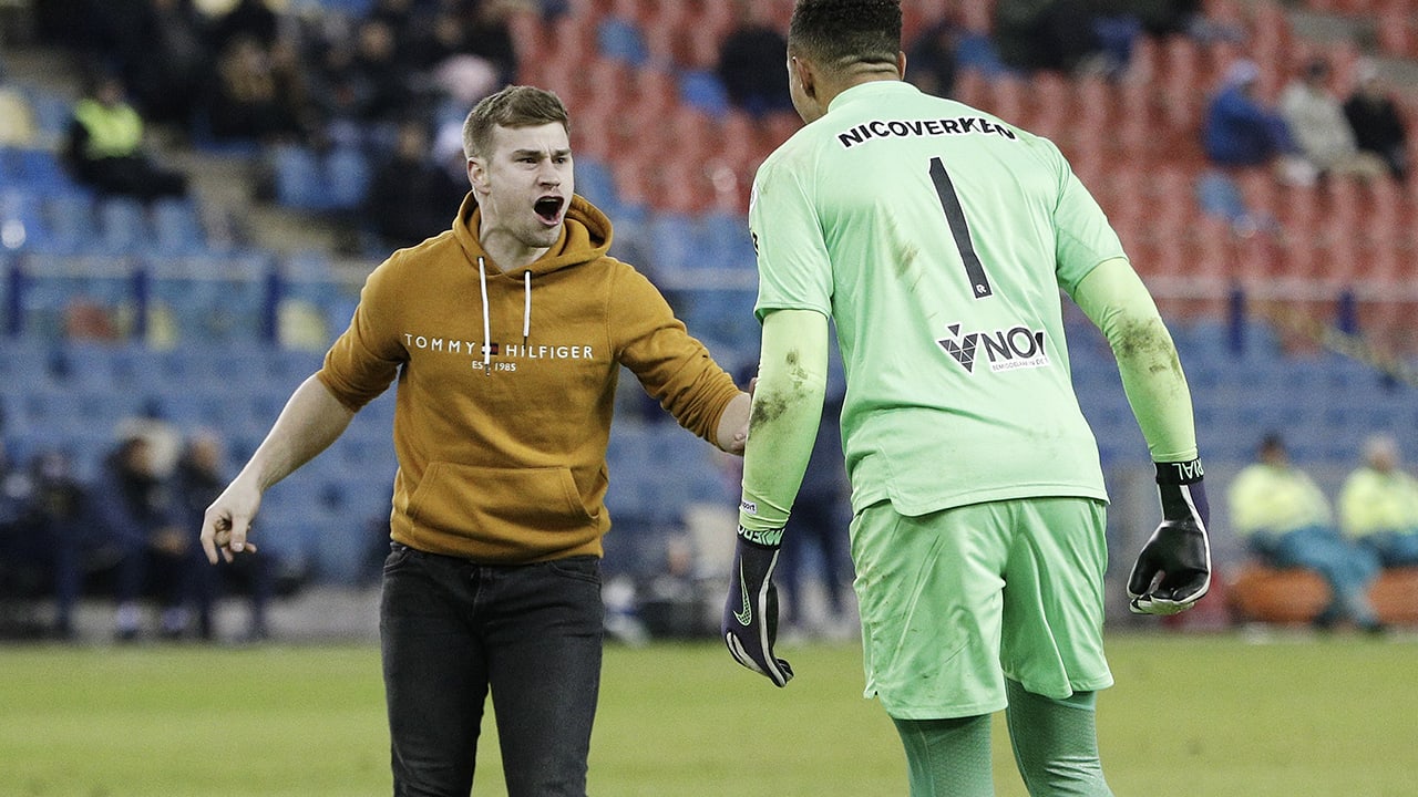 'Veldbestormer bij Vitesse was een verdwaalde Duitser die een weddenschap had verloren'