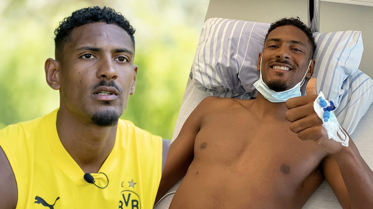 Sébastien Haller deelt update vanuit ziekenhuisbed: 'Stap één is voltooid'