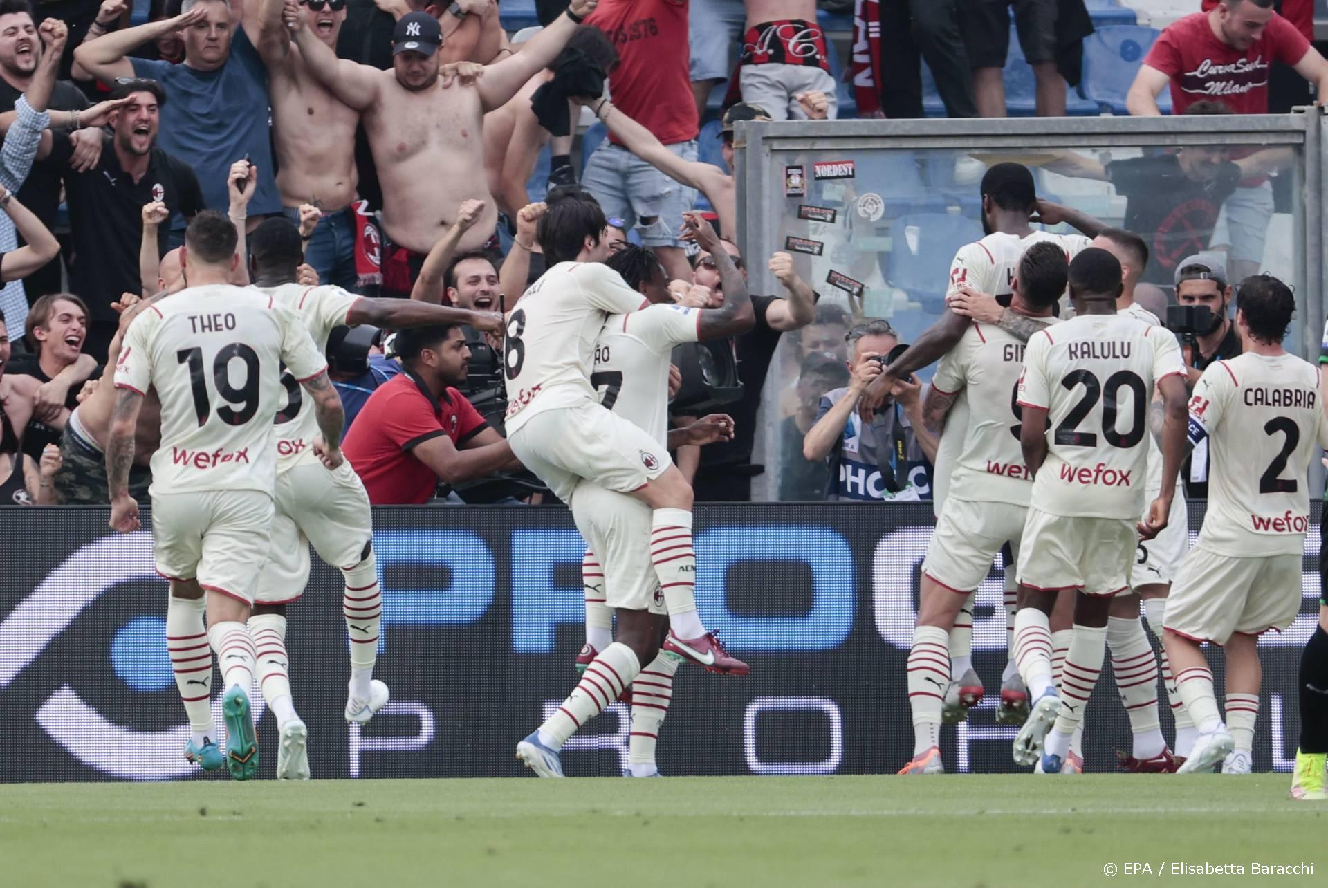 AC Milan na elf jaar weer de beste in de Serie A