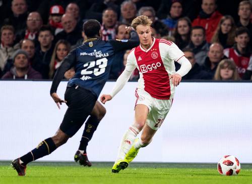 De Jong laakt slap Ajax