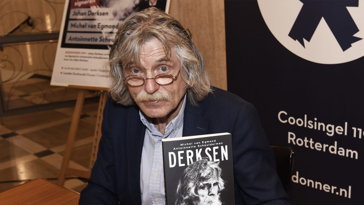 Biografie Johan Derksen na lange afwezigheid terug in Bestseller Top 60