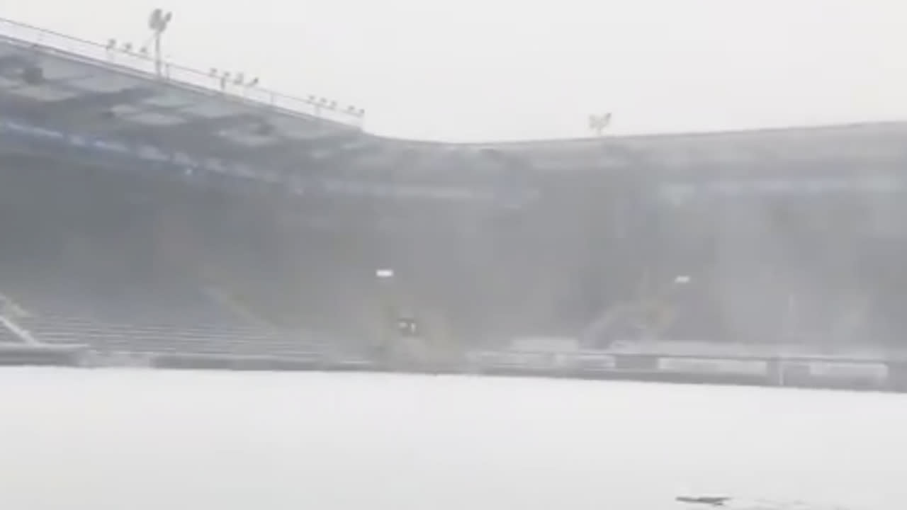 Bielefeld - Bremen in Bundesliga afgelast vanwege sneeuw
