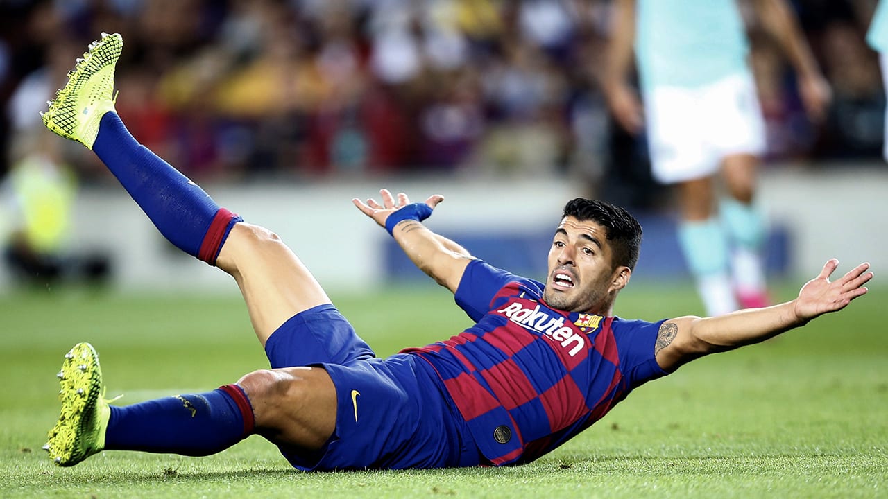Barcelona vier maanden zonder Suárez 
