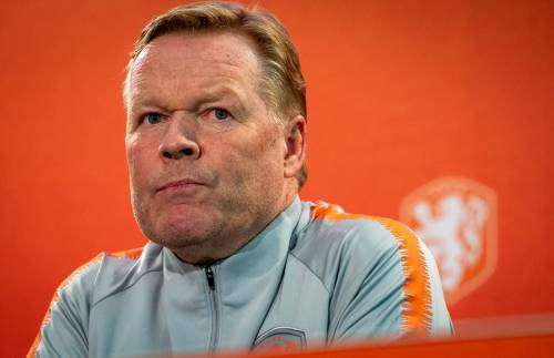 Koeman: 'Veranderingen nu niet noodzakelijk'