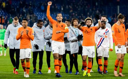 Van Dijk: trots op Oranje