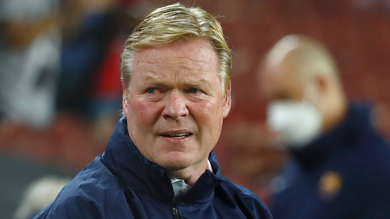 Koeman over trainerschap bij Barcelona: ‘Ik heb geleden onder de druk en de stress’