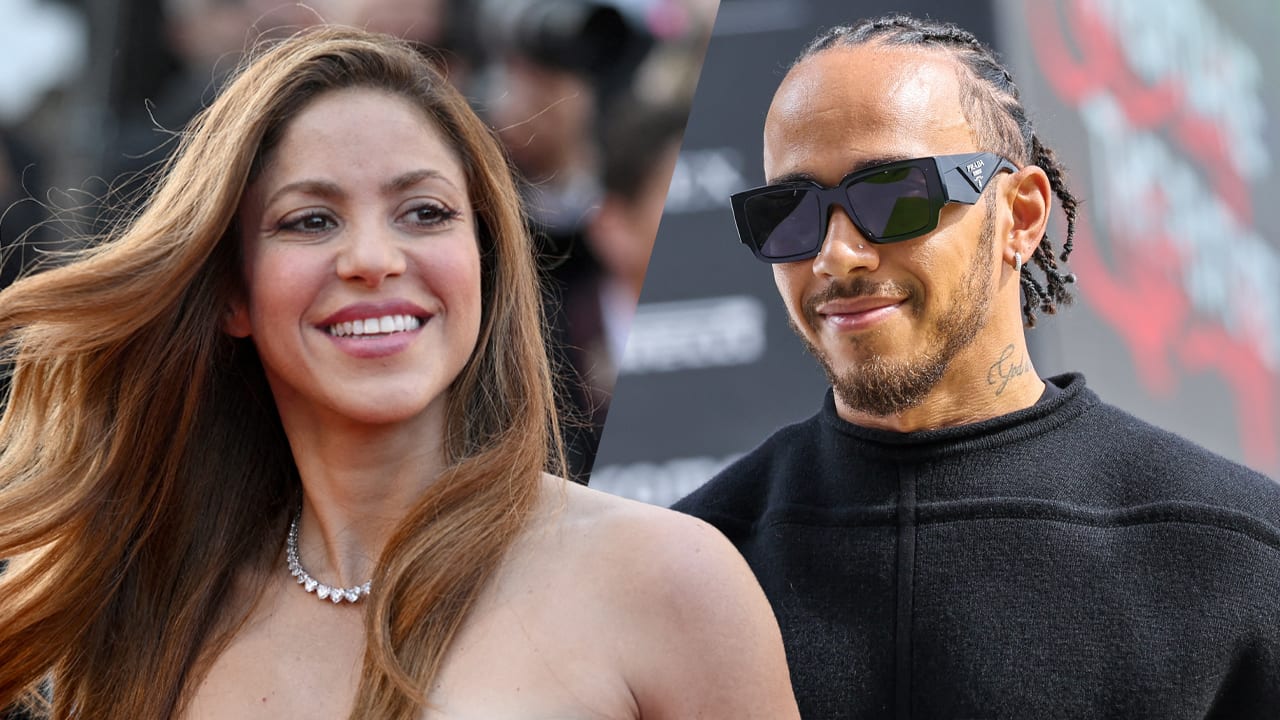 'Lewis Hamilton meerdere keren samen gespot met Shakira'