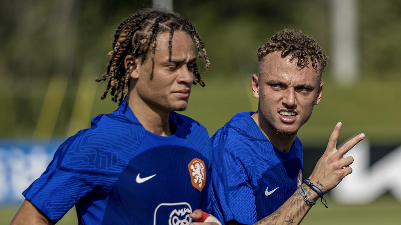 Noa Lang was Messi op training Oranje: 'Dat vond hij zelf ook logisch'