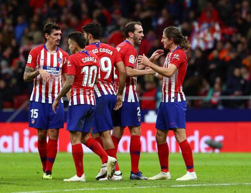 Atlético herstelt zich van Europese nederlaag
