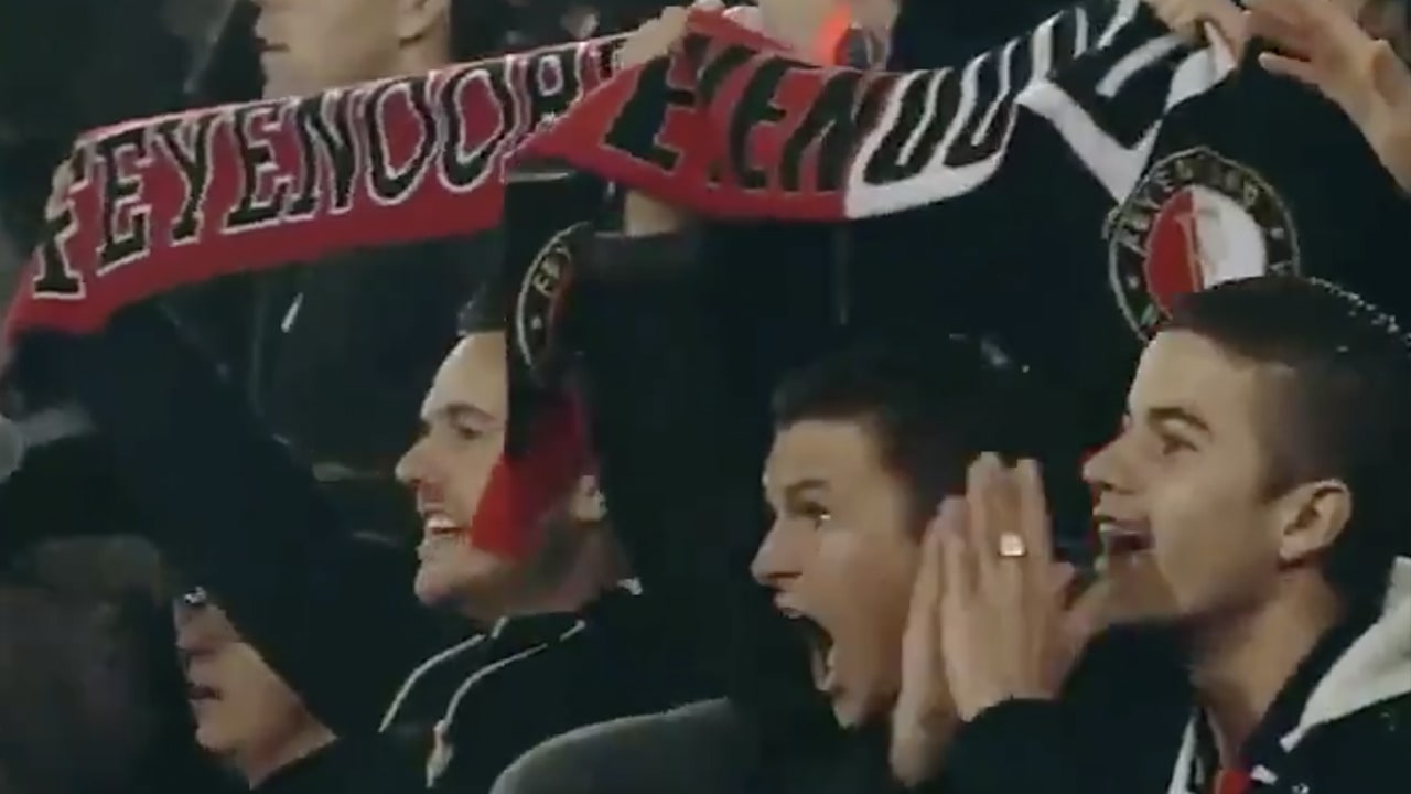 Feyenoord verwijdert filmpje met antisemitische kreet