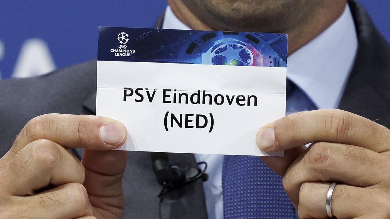 PSV kent mogelijke tegenstander in play-offs Champions League