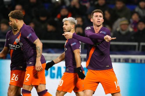 Manchester City met gelijkspel bij Lyon door