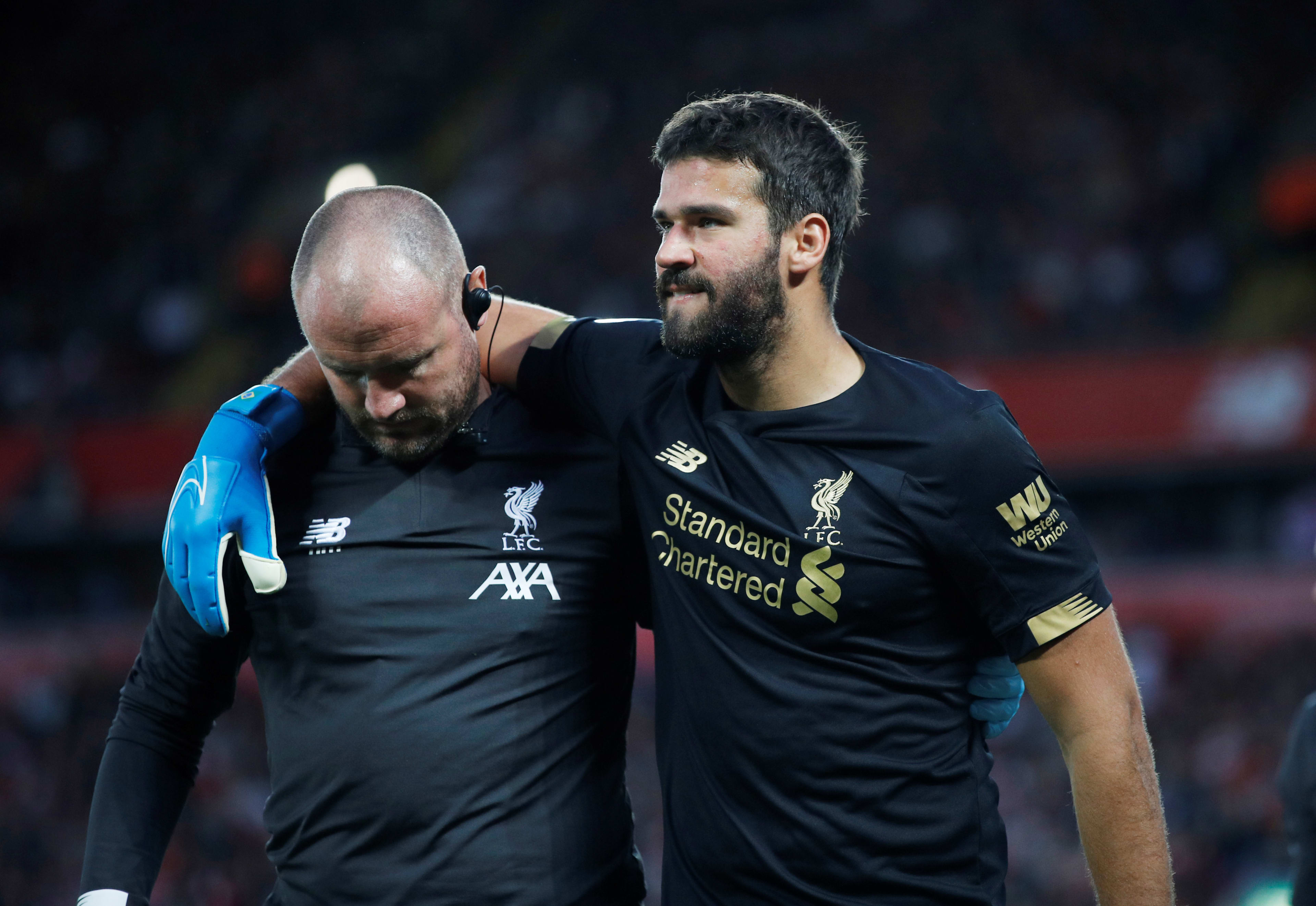 Liverpool weken zonder doelman Alisson