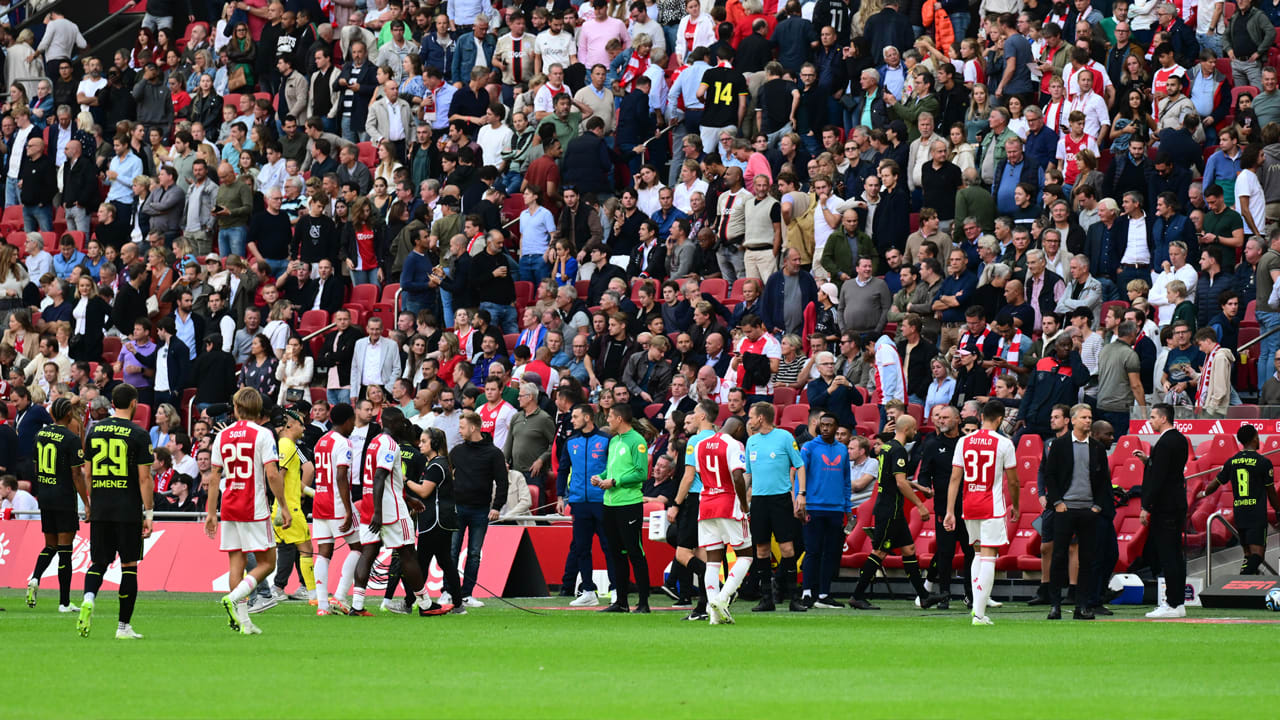 Ook supportersvereniging Ajax tegen het verplaatsen van duel met FC Volendam
