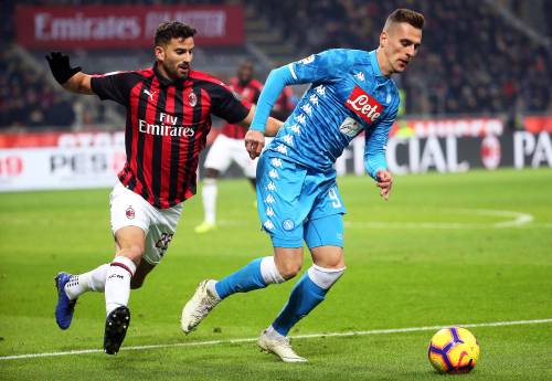 Napoli laat punten liggen bij AC Milan