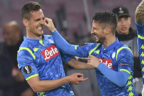 Napoli haalt uit tegen Salzburg