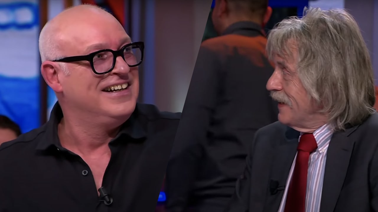 CLASSIC! Man in publiek gaat aan de wandel: 'Moet je pissen, ouwe reus?'