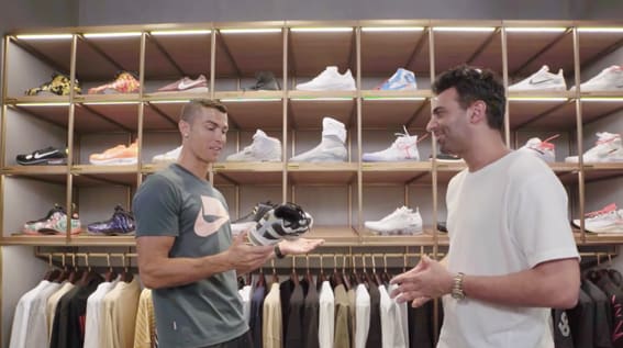 Op sneakerjacht met Cristiano Ronaldo!