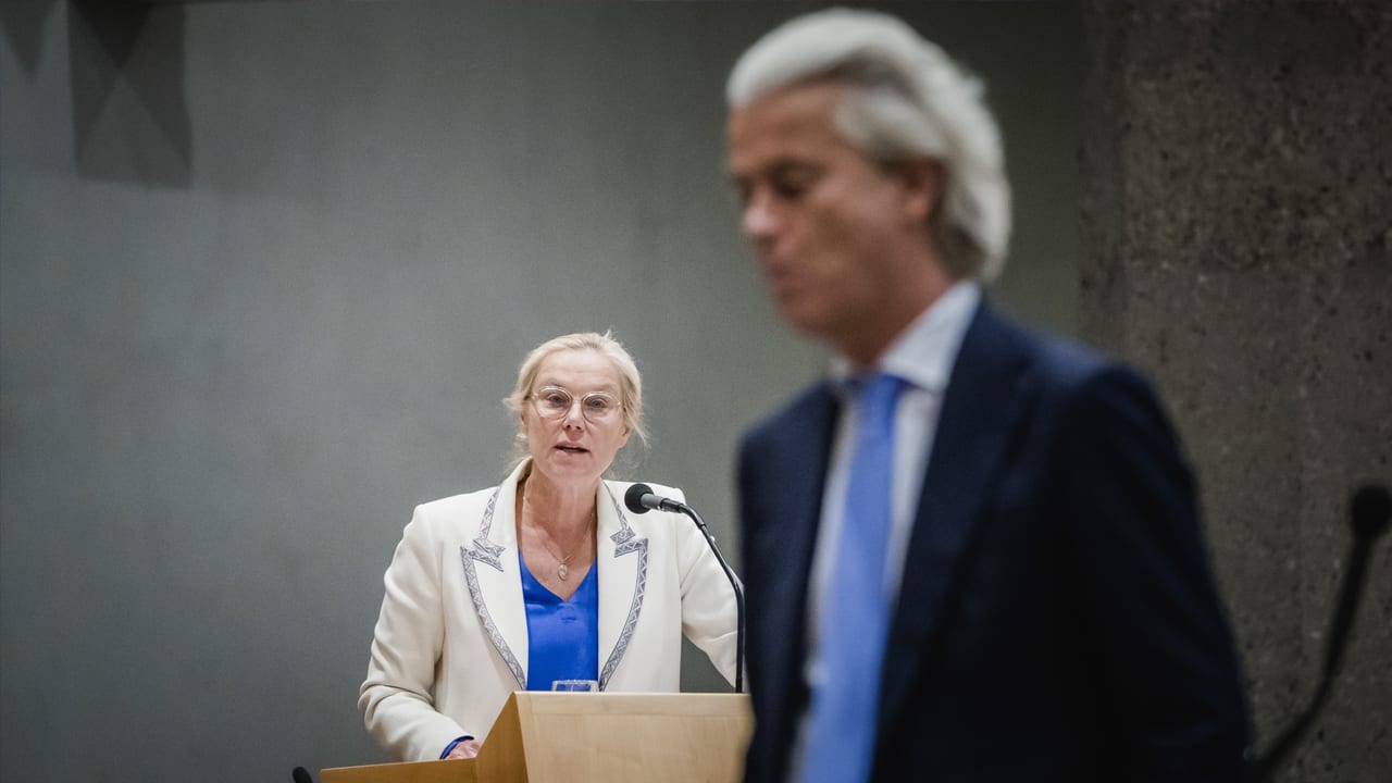 Kaag over winst PVV: 'Een slag in het gezicht van de democratie'