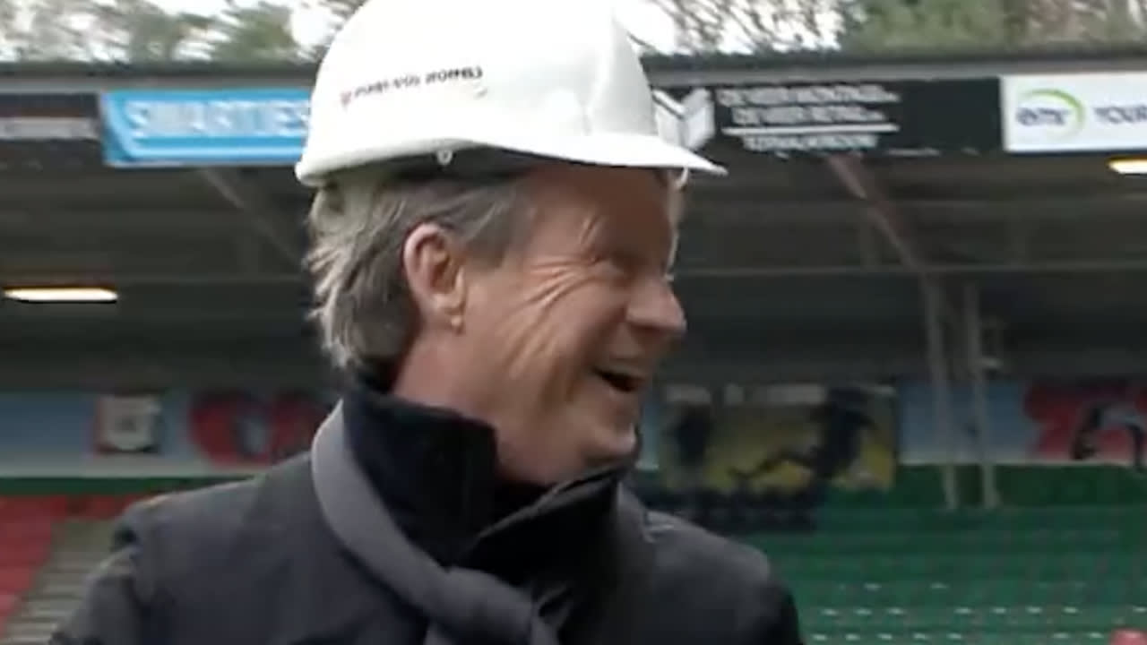 VIDEO: Mario Been neemt het zekere voor het onzekere in Stadion De Goffert