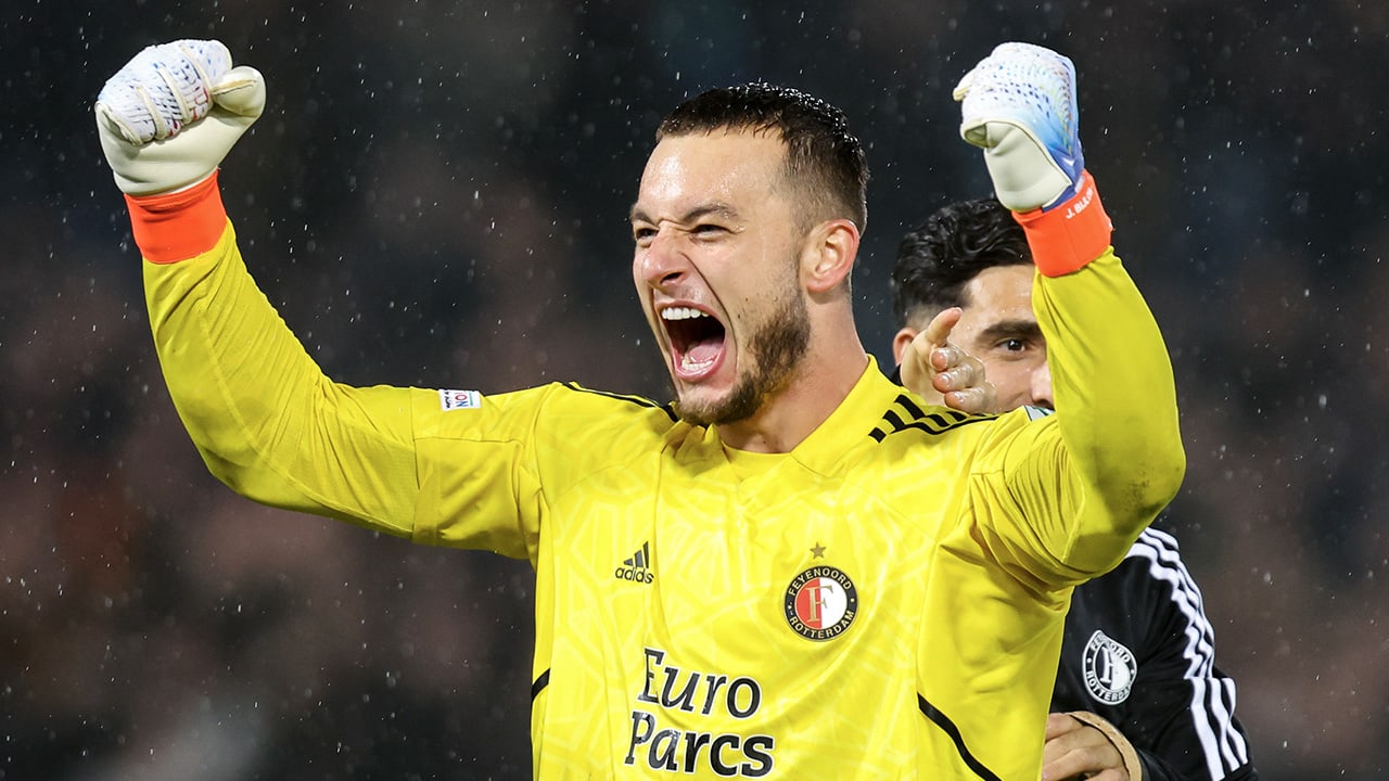 Lof voor Bijlow na optreden tegen Lazio: 'Feyenoord-goalie hoort in WK-selectie'