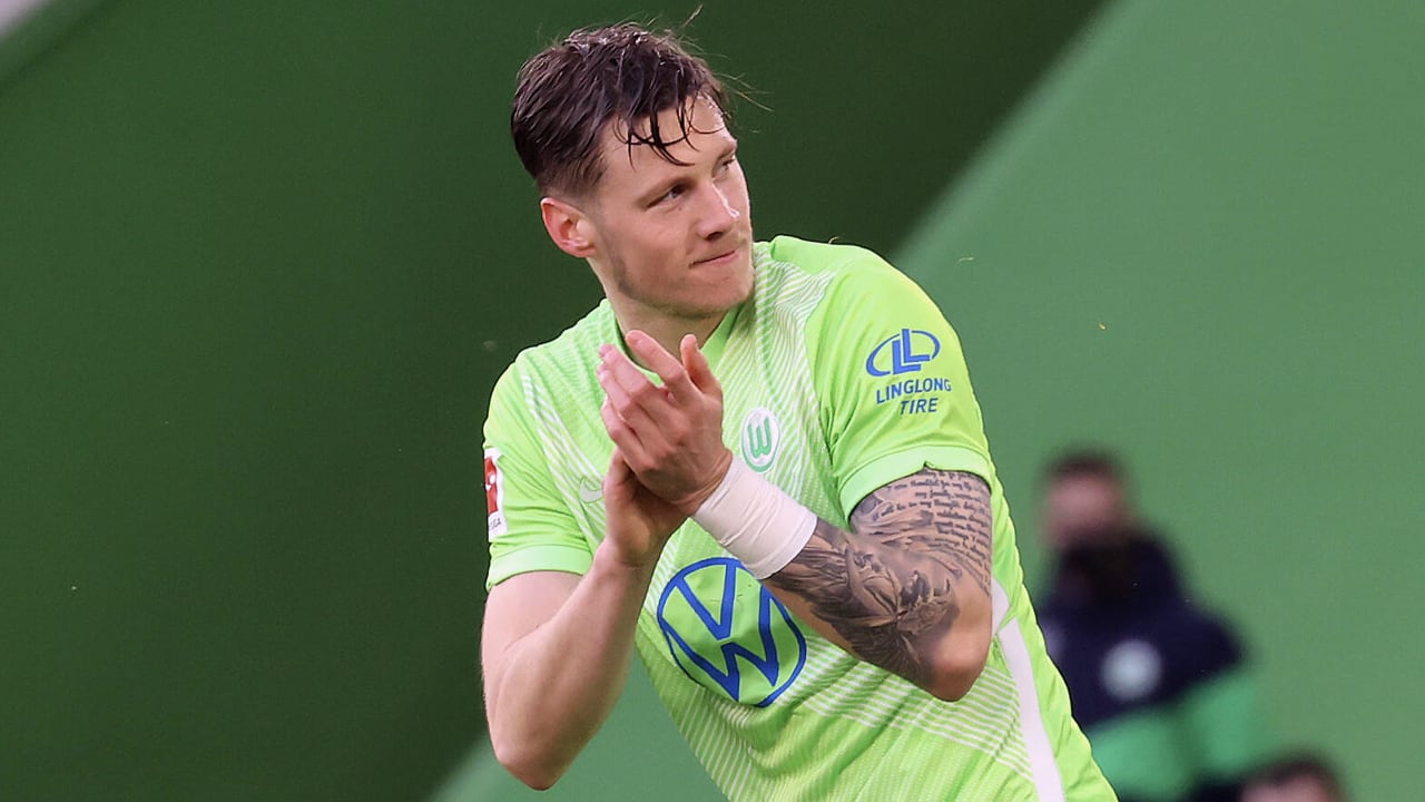 Weghorst scoort twee keer voor uitgedund VfL Wolfsburg